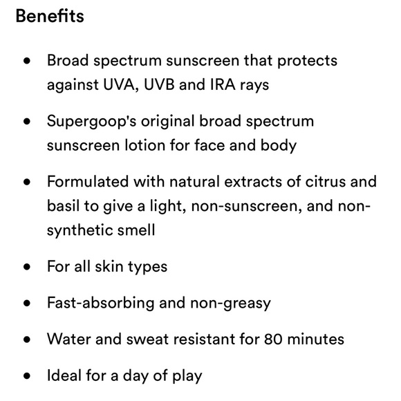 $8❤️‍🔥 Supergoop! PLAY Everyday Lotion SPF30 ☀️🧴 NEW PA++++ Mini Size - Picture 6 of 8